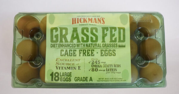 Half Case Grass Fed Cage Free Large Eggs – 18 Pack image